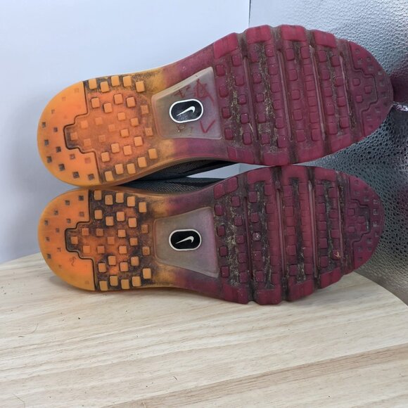 Women's Size 7 - NIKE AIR MAX Jade Glaze-Black-Atomic Orange - Picture 9 of 9
